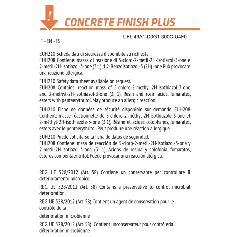 CONCRETE FINISH PLUS