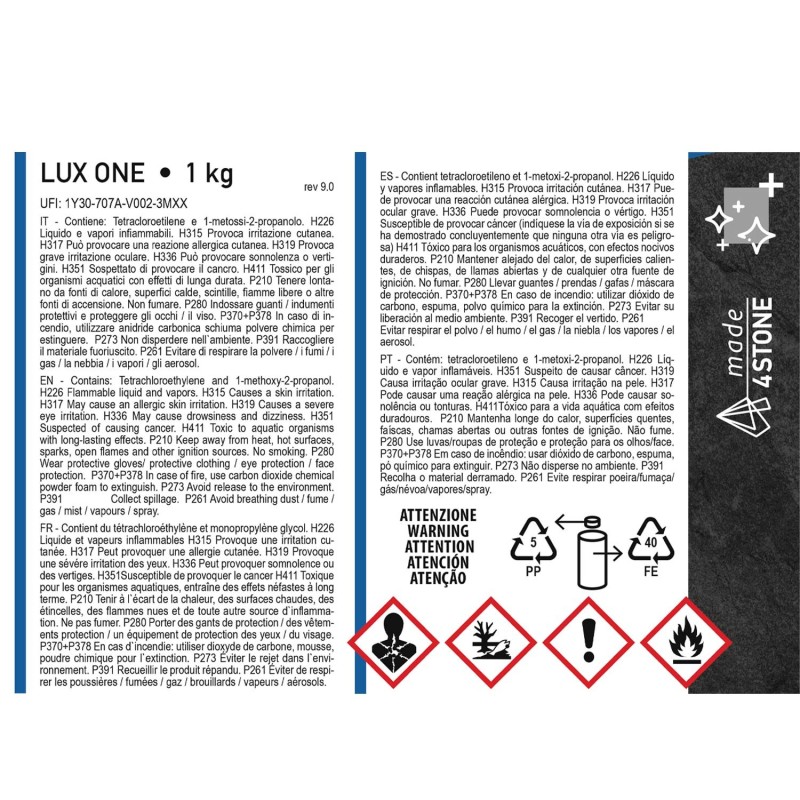 LUX ONE - SCATOLA