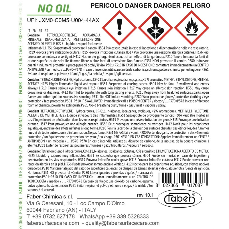 NO OIL - SCATOLA