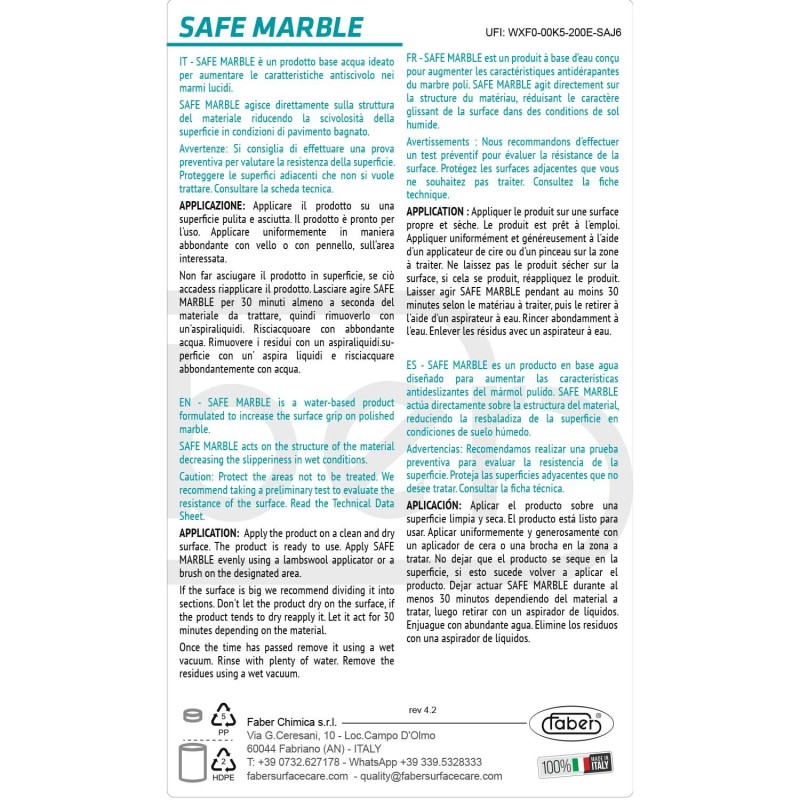 SAFE MARBLE - BOX